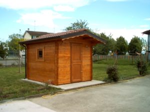 casetta in legno