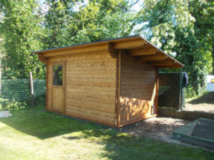 casetta in legno