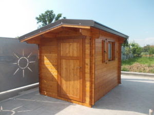 casetta in legno