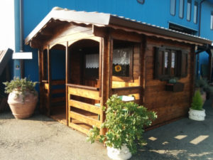 casetta in legno