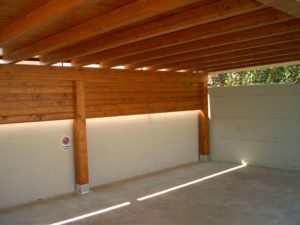 posto auto copertura PVC