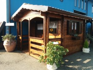 casetta in legno